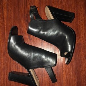 Aldo Peep-Toe Booties